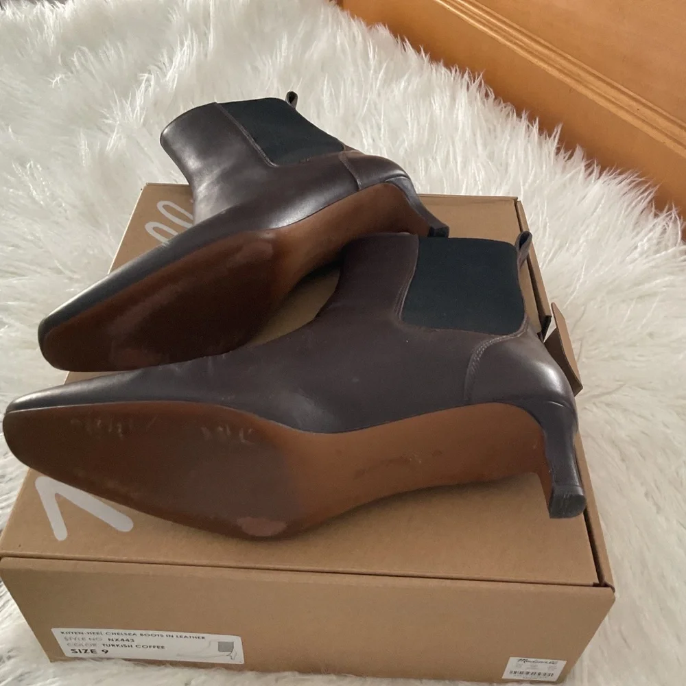 Madewell Kitten Hell Cheslsea boots in Leather - Picture 4 of 4